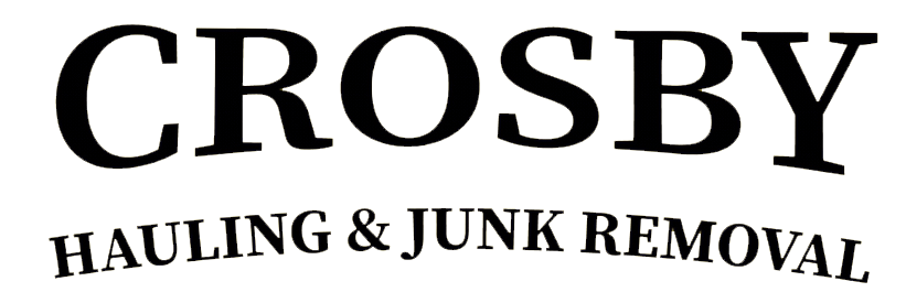 crosby hauling and junk removal logo